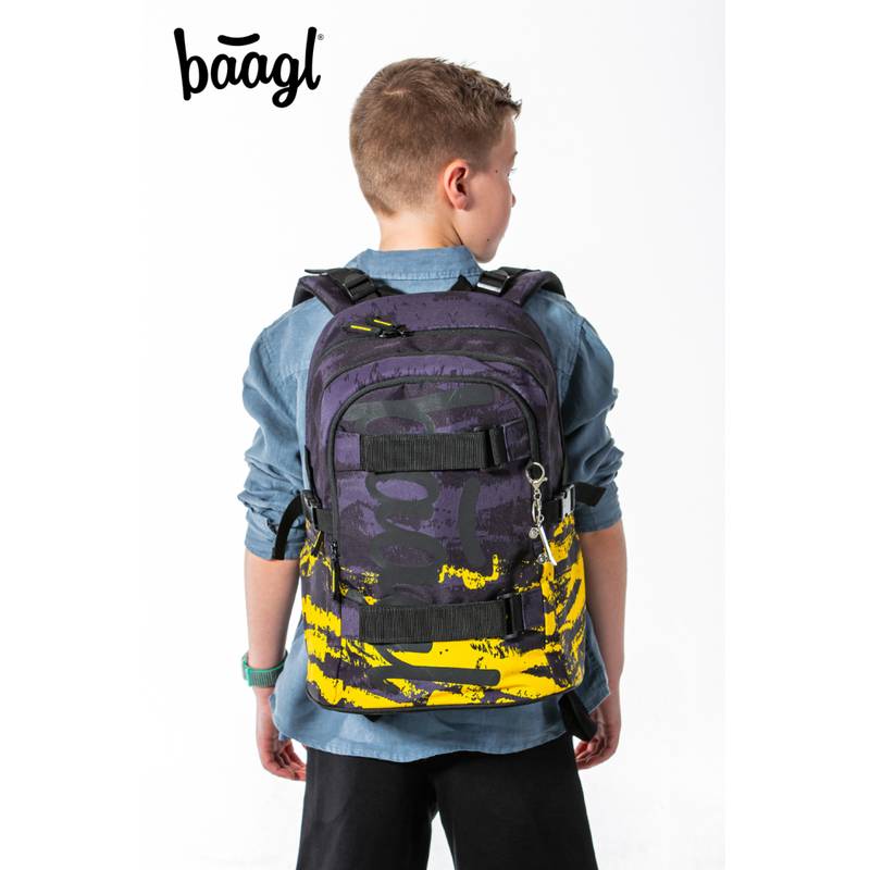 BAAGL SADA 3 Skate Dune: batoh, penál, sáček BAAGL SADA 3 Skate Dune: batoh, penál, sáček