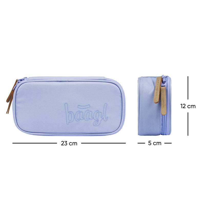 BAAGL SADA 3 Skate Lilac: batoh, penál, sáček BAAGL SADA 3 Skate Lilac: batoh, penál, sáček