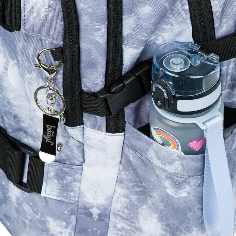 BAAGL SADA 3 Skate NASA Grey: batoh, penál, sáček BAAGL SADA 3 Skate NASA Grey: batoh, penál, sáček