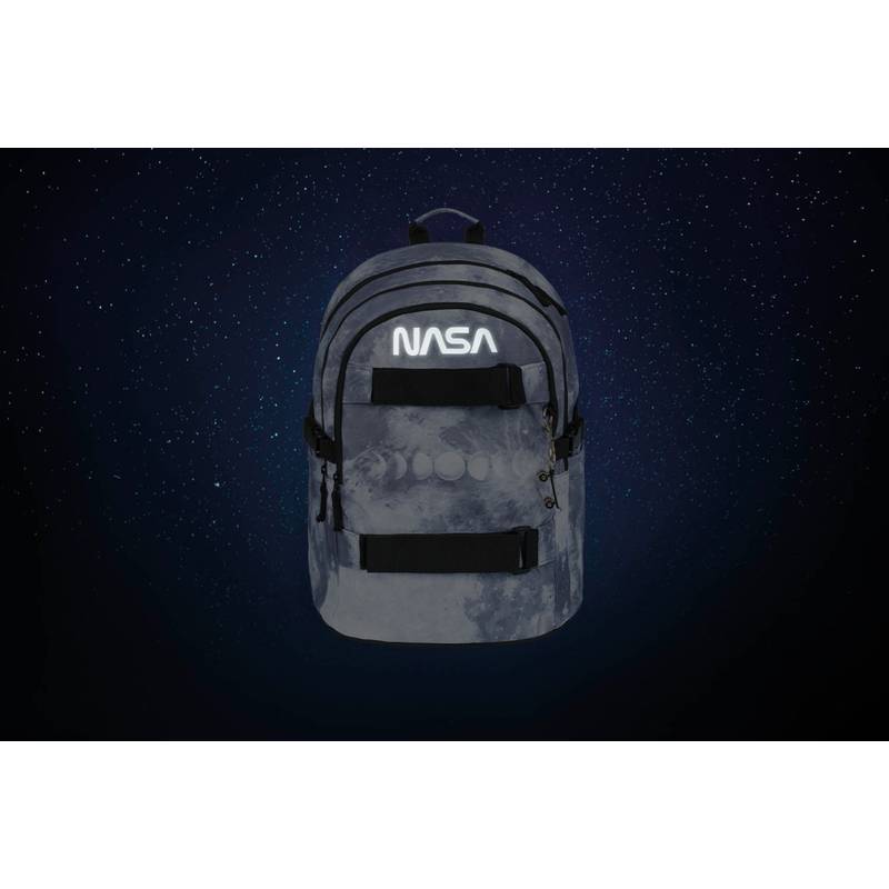 BAAGL SADA 3 Skate NASA Grey: batoh, penál, sáček BAAGL SADA 3 Skate NASA Grey: batoh, penál, sáček