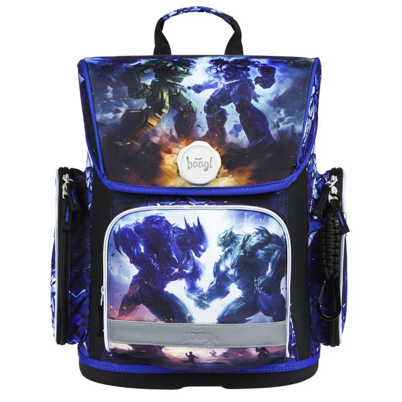 BAAGL SADA 3 Ergo Battle: aktovka, penál, sáček BAAGL SADA 3 Ergo Battle: aktovka, penál, sáček