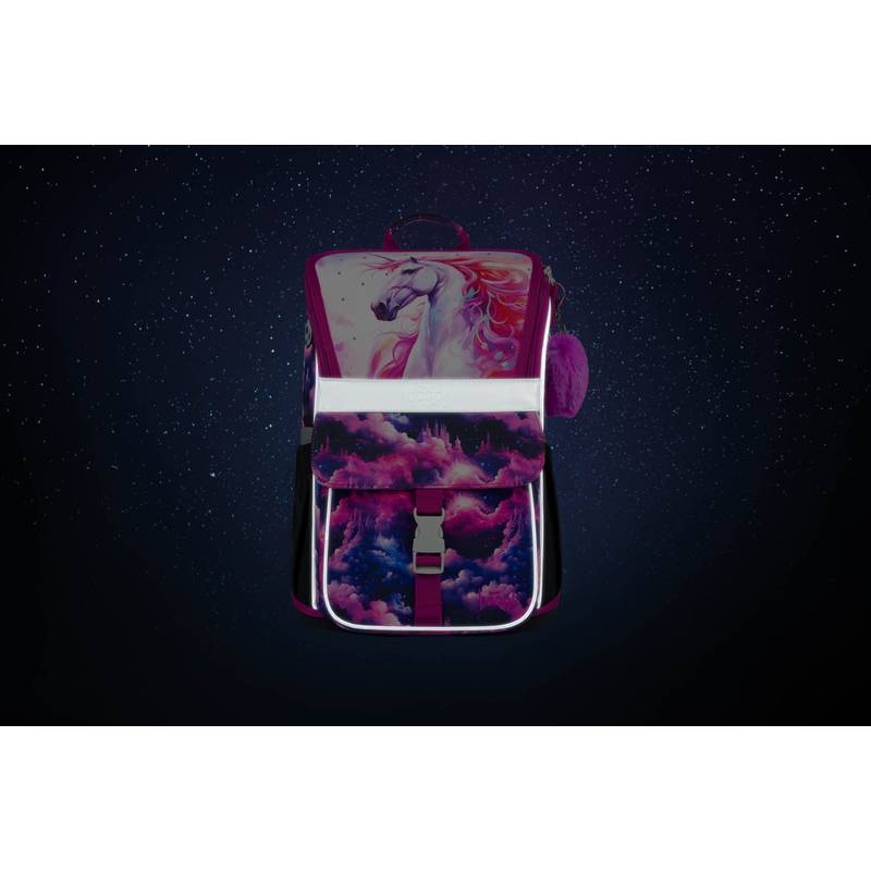 BAAGL SADA 3 Zippy Jednorožec Království: aktovka, penál, sáček BAAGL SADA 3 Zippy Jednorožec Království: aktovka, penál, sáček