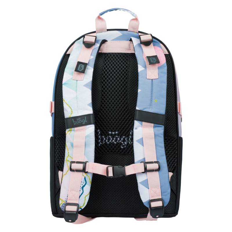 BAAGL SADA 5 Skate Moon: batoh, penál, kapsa, desky, peněženka BAAGL SADA 5 Skate Moon: batoh, penál, kapsa, desky, peněženka