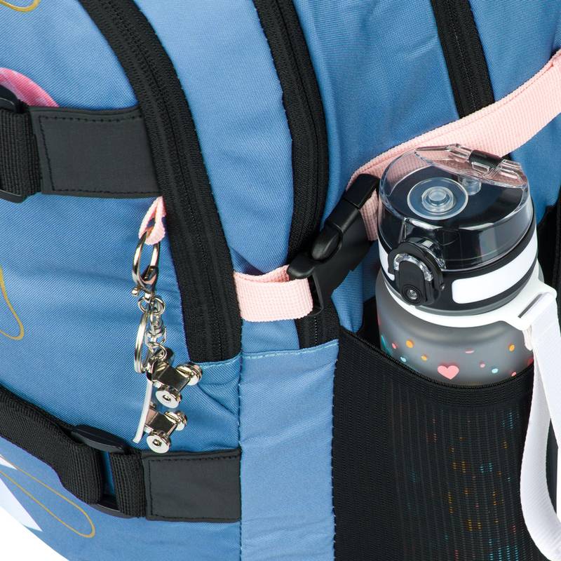 BAAGL SADA 5 Skate Moon: batoh, penál, kapsa, desky, peněženka BAAGL SADA 5 Skate Moon: batoh, penál, kapsa, desky, peněženka