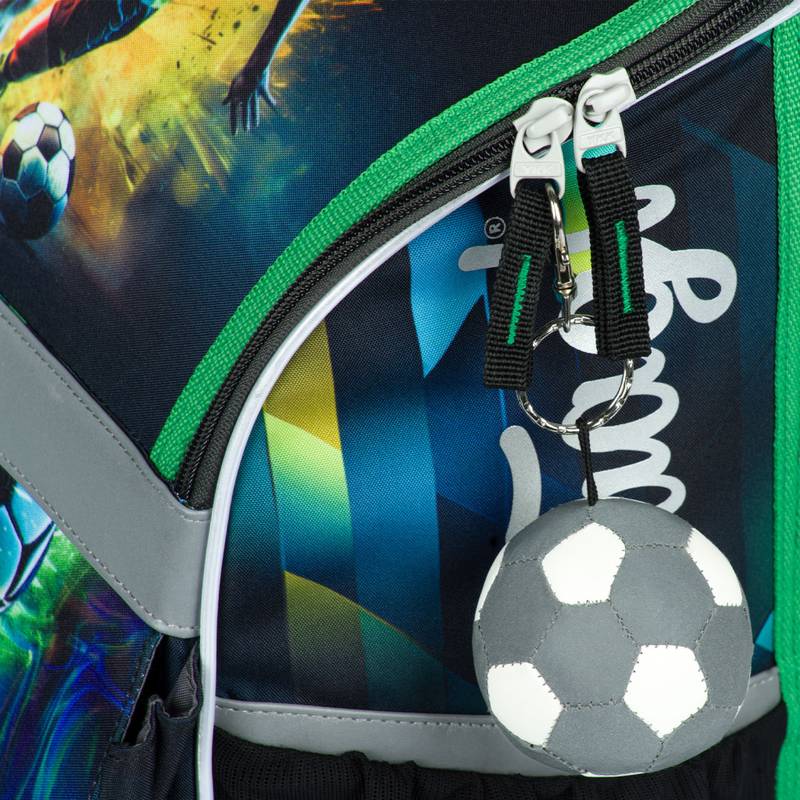 BAAGL SADA 3 Zippy Fotbal Hráč: aktovka, penál, kapsa BAAGL SADA 3 Zippy Fotbal Hráč: aktovka, penál, kapsa