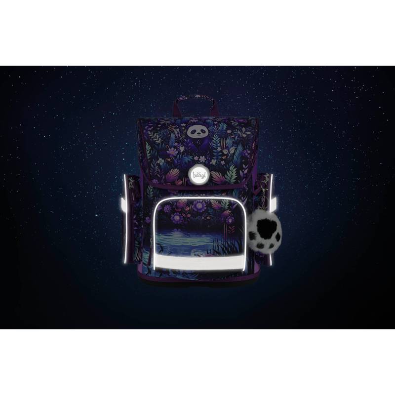 BAAGL SADA 3 Ergo Jungle Panda: aktovka, penál, sáček BAAGL SADA 3 Ergo Jungle Panda: aktovka, penál, sáček