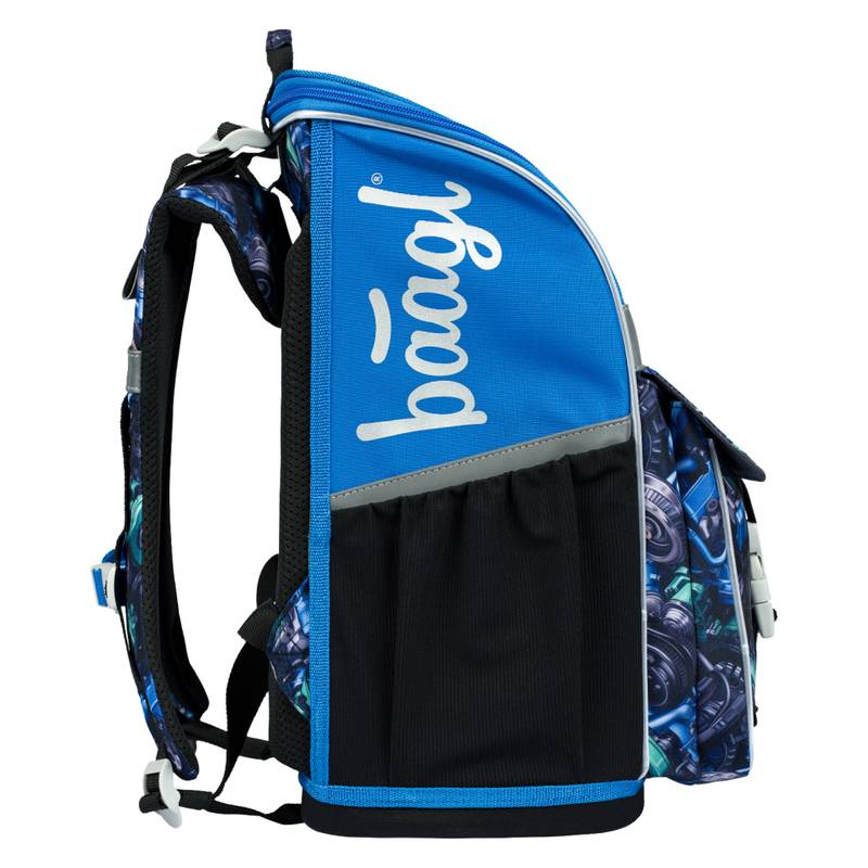 BAAGL SADA 3 Zippy Závodní auto: aktovka, penál, sáček BAAGL SADA 3 Zippy Závodní auto: aktovka, penál, sáček