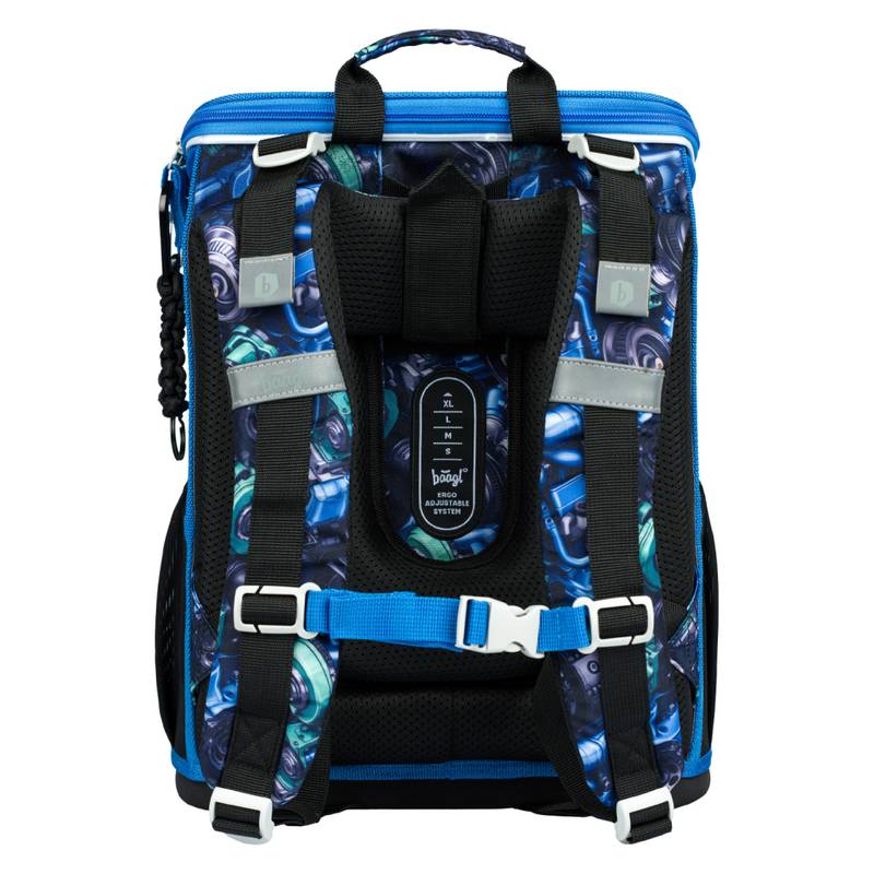 BAAGL SADA 3 Zippy Závodní auto: aktovka, penál, sáček BAAGL SADA 3 Zippy Závodní auto: aktovka, penál, sáček