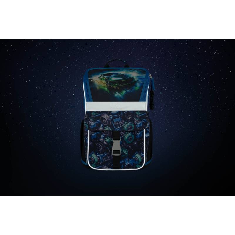 BAAGL SADA 3 Zippy Závodní auto: aktovka, penál, sáček BAAGL SADA 3 Zippy Závodní auto: aktovka, penál, sáček