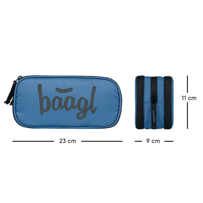 BAAGL SADA 3 Coolmate Ocean Blue: batoh, penál, sáček BAAGL SADA 3 Coolmate Ocean Blue: batoh, penál, sáček