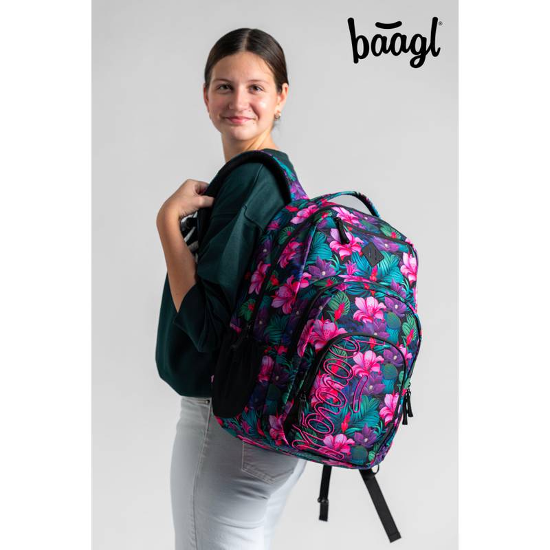 BAAGL SADA 3 Coolmate Paradise: batoh, penál, sáček BAAGL SADA 3 Coolmate Paradise: batoh, penál, sáček
