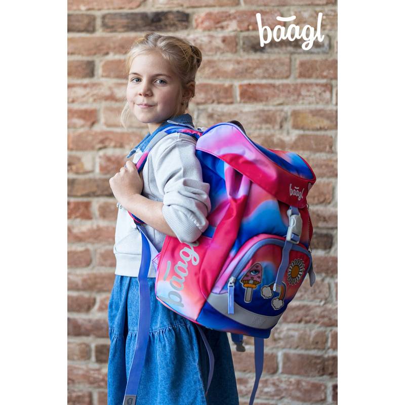 BAAGL SADA 3 Airy Hippie: batoh, penál, sáček BAAGL SADA 3 Airy Hippie: batoh, penál, sáček