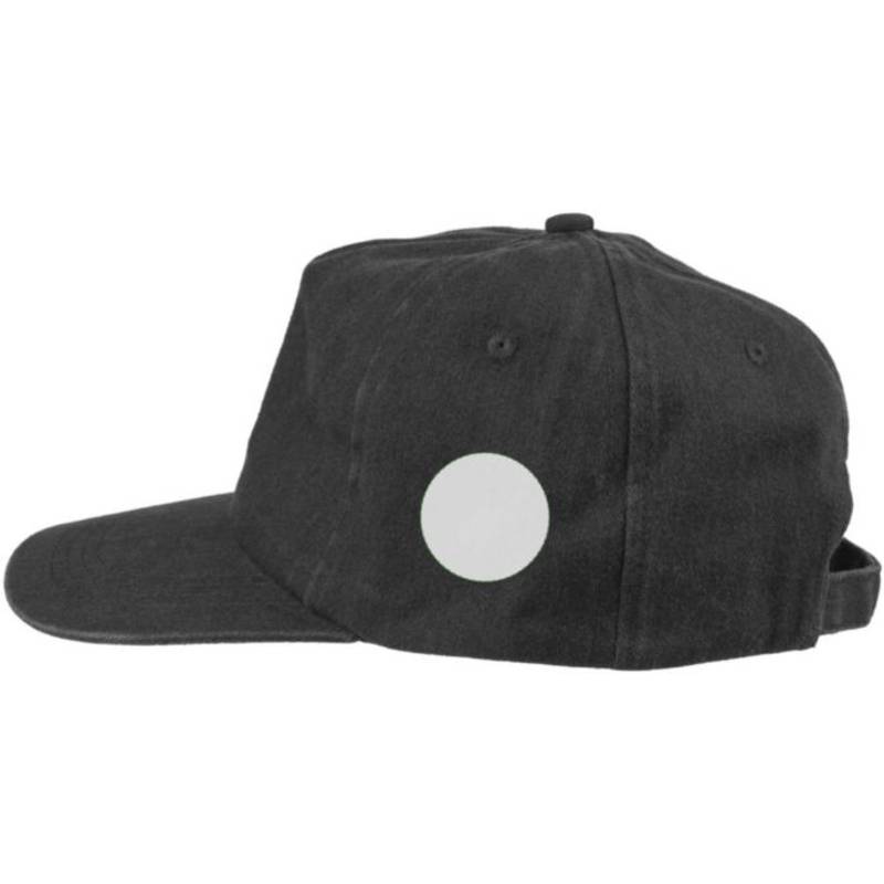 Bavlnená (240 gsm) šiltovka Liora, čierna Bavlnená (240 gsm) šiltovka Liora, čierna