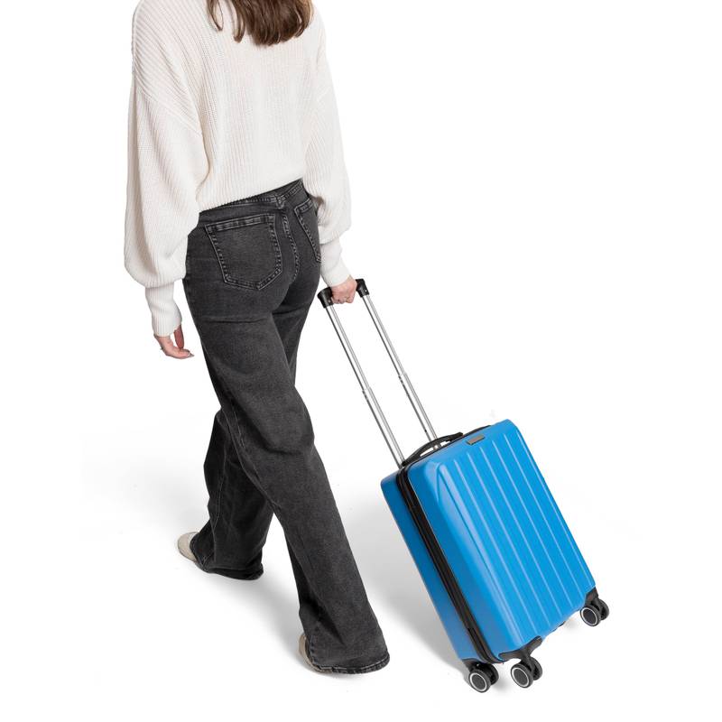 ABS kufr na kolečkách Alaric, černá ABS kufr na kolečkách Alaric, černá