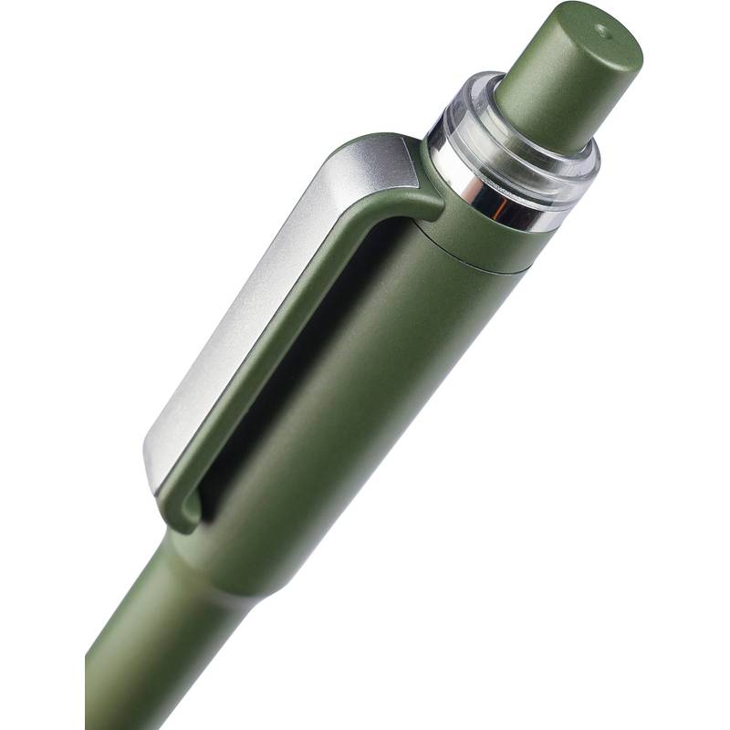 Recyklované ABS guľôčkové pero Zephyra, čierna Recyklované ABS guľôčkové pero Zephyra, čierna