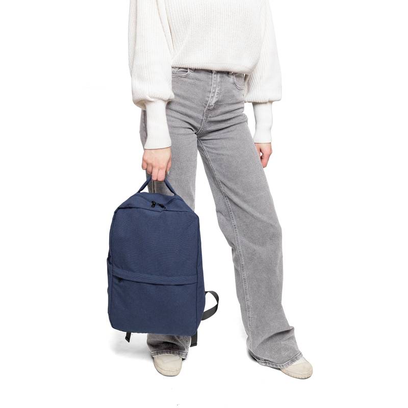 Batoh Seraphina z recyklovanej polybavlny (330 gsm)., modrá Batoh Seraphina z recyklovanej polybavlny (330 gsm)., modrá