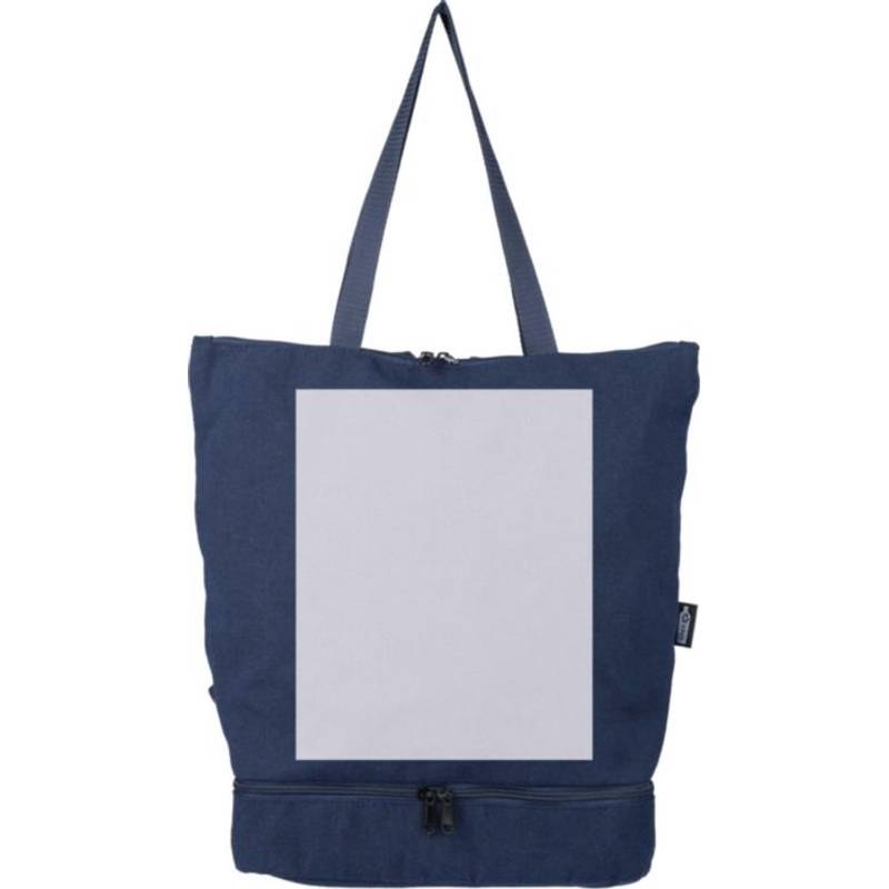 Batoh Osric z recyklovanej polybavlny (330 gsm)., modrá Batoh Osric z recyklovanej polybavlny (330 gsm)., modrá