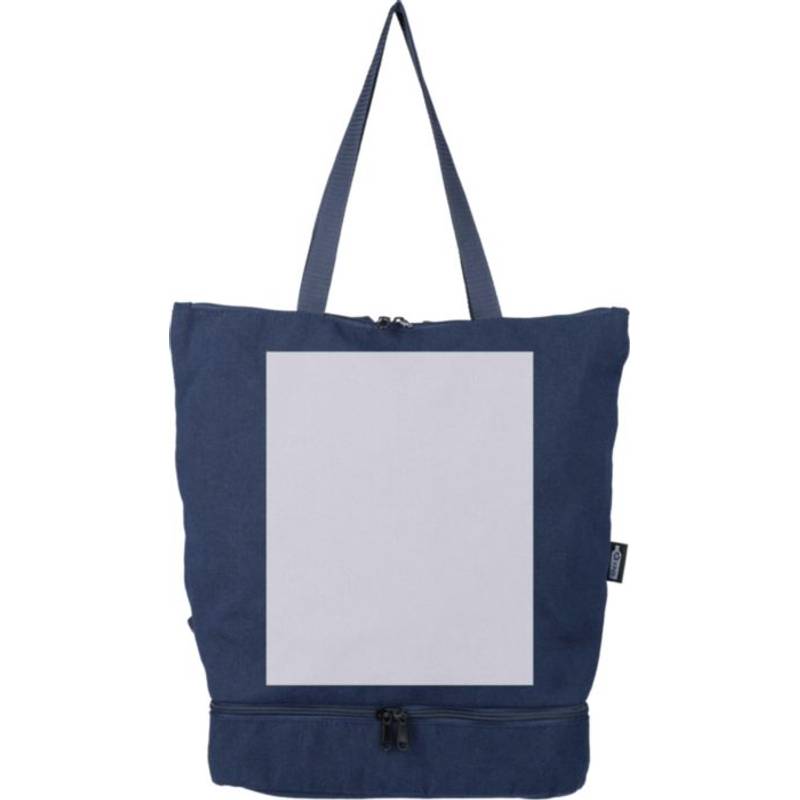 Batoh Osric z recyklovanej polybavlny (330 gsm)., modrá Batoh Osric z recyklovanej polybavlny (330 gsm)., modrá