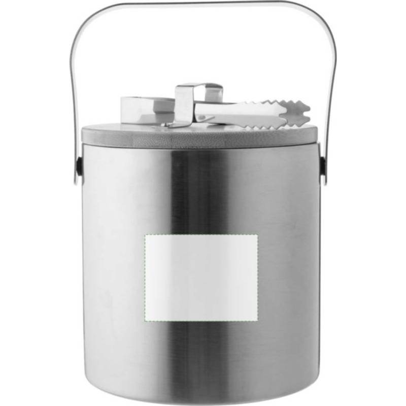 Dvojplášťové nerezové vedro na ľad Fenwick, sivá Silver Dvojplášťové nerezové vedro na ľad Fenwick, sivá Silver