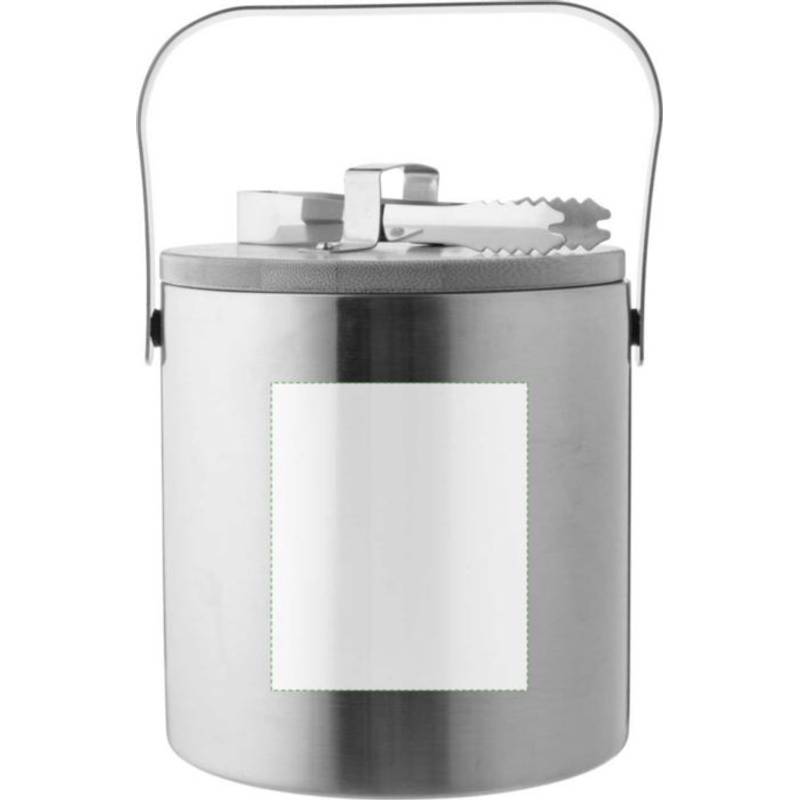 Dvojplášťové nerezové vedro na ľad Fenwick, sivá Silver Dvojplášťové nerezové vedro na ľad Fenwick, sivá Silver