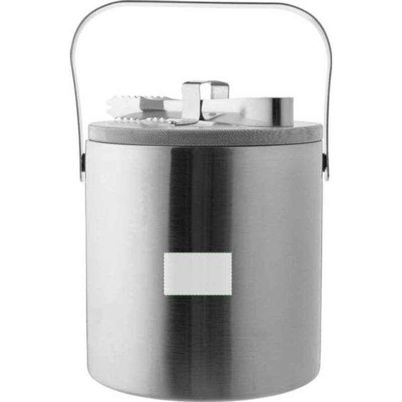 Dvojplášťové nerezové vedro na ľad Fenwick, sivá Silver Dvojplášťové nerezové vedro na ľad Fenwick, sivá Silver