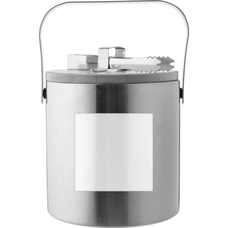 Dvojplášťové nerezové vedro na ľad Fenwick, sivá Silver Dvojplášťové nerezové vedro na ľad Fenwick, sivá Silver