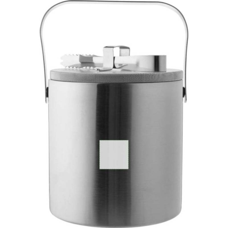 Dvojplášťové nerezové vedro na ľad Fenwick, sivá Silver Dvojplášťové nerezové vedro na ľad Fenwick, sivá Silver