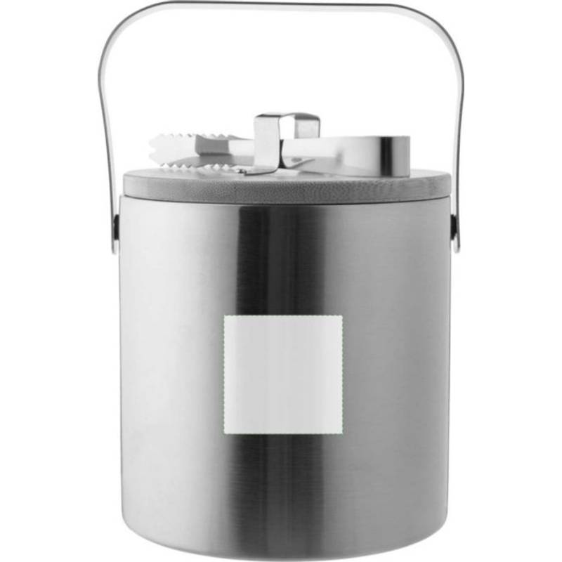 Dvojplášťové nerezové vedro na ľad Fenwick, sivá Silver Dvojplášťové nerezové vedro na ľad Fenwick, sivá Silver