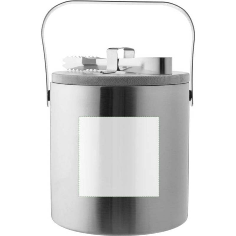 Dvojplášťové nerezové vedro na ľad Fenwick, sivá Silver Dvojplášťové nerezové vedro na ľad Fenwick, sivá Silver