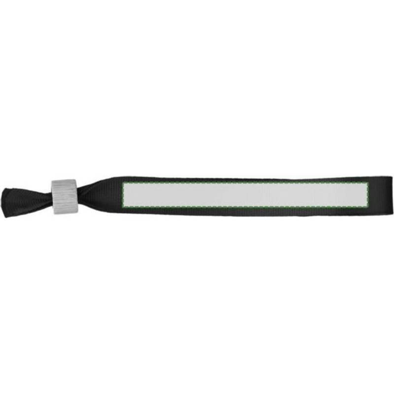 rPET (300D) šňůrka na zápěstí Tarian, černá rPET (300D) šňůrka na zápěstí Tarian, černá