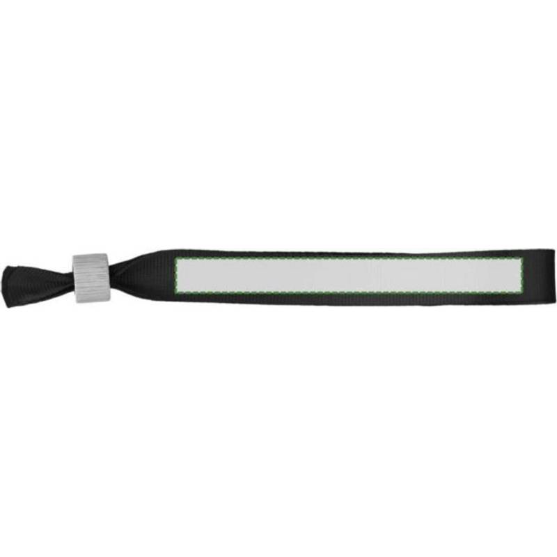 rPET (300D) šňůrka na zápěstí Tarian, černá rPET (300D) šňůrka na zápěstí Tarian, černá