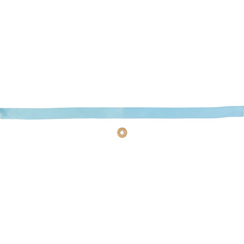 rPET (300D) šňůrka na zápěstí Tarian, černá rPET (300D) šňůrka na zápěstí Tarian, černá