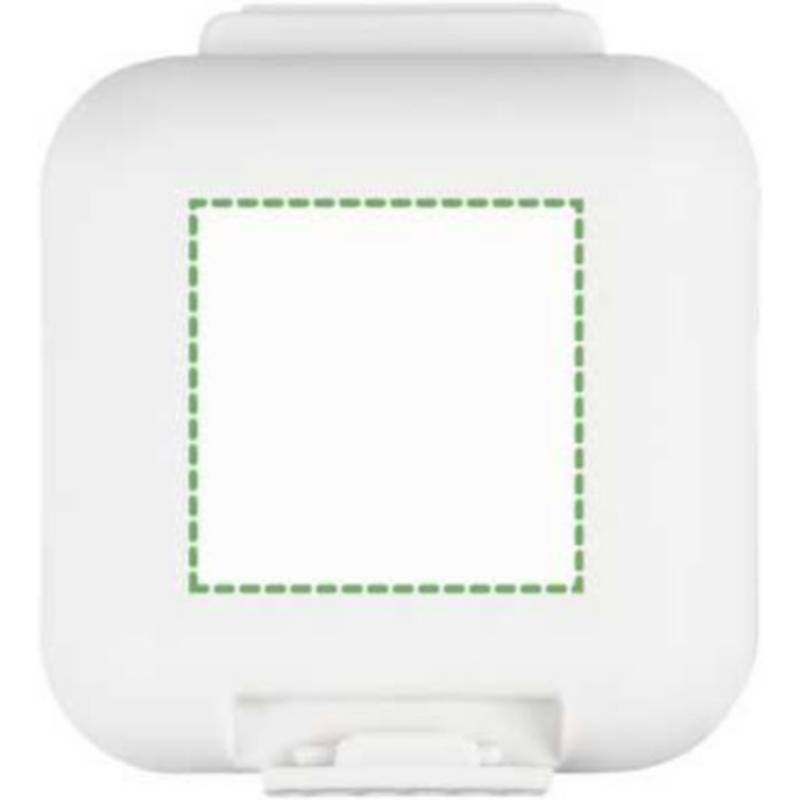 PP krabička na pilulky Dorian, bílá PP krabička na pilulky Dorian, bílá