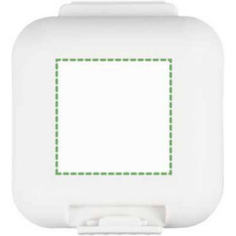 PP krabička na pilulky Dorian, bílá PP krabička na pilulky Dorian, bílá