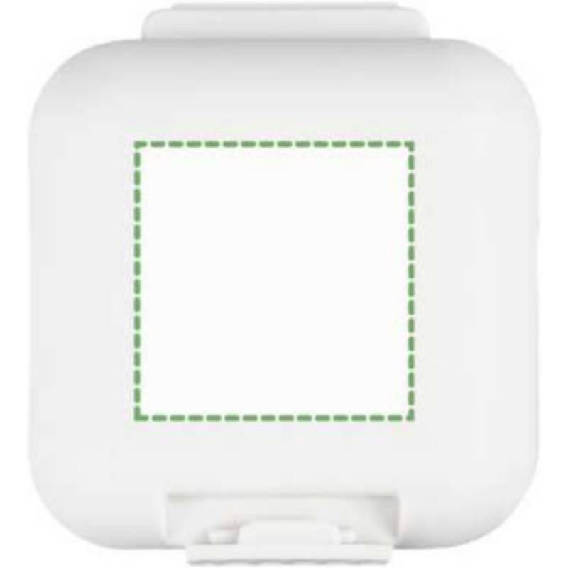 PP krabička na pilulky Dorian, bílá PP krabička na pilulky Dorian, bílá