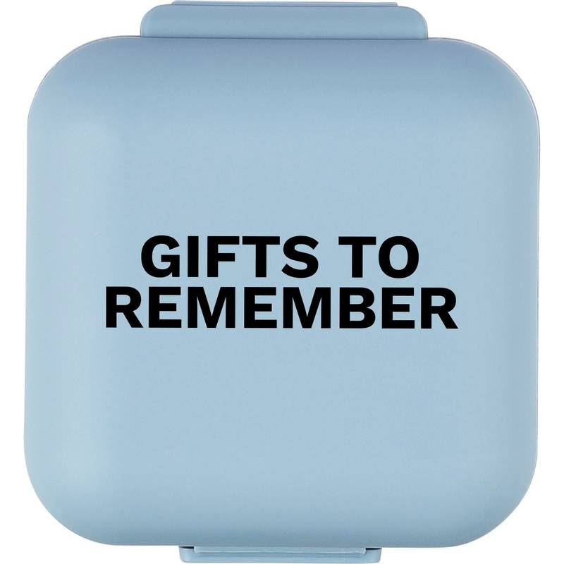 PP krabička na pilulky Dorian, bílá PP krabička na pilulky Dorian, bílá