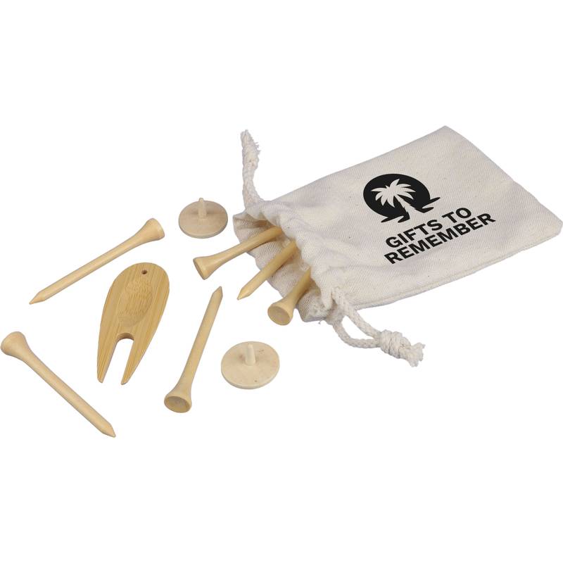 Dřevěná golfová odpaliště Nyssa, hnědá Dřevěná golfová odpaliště Nyssa, hnědá