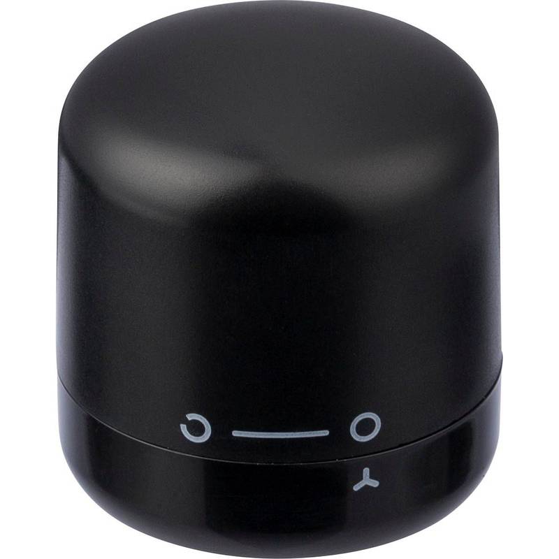 ABS zátka na fľaše Jareth, čierna ABS zátka na fľaše Jareth, čierna