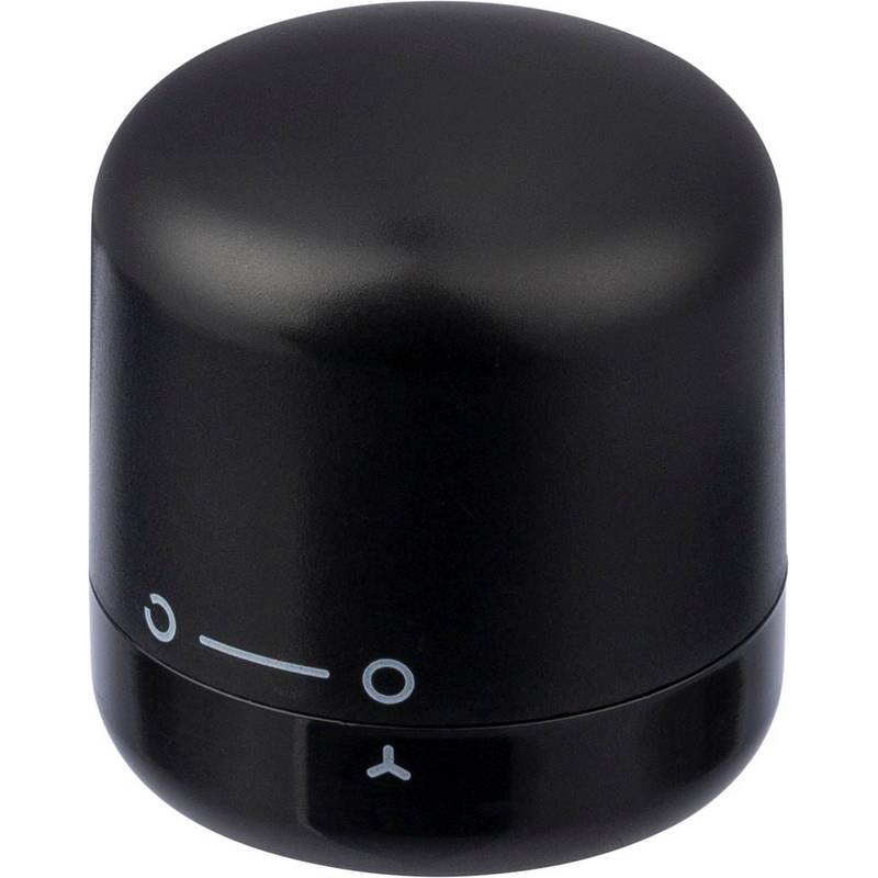 ABS zátka na fľaše Jareth, čierna ABS zátka na fľaše Jareth, čierna