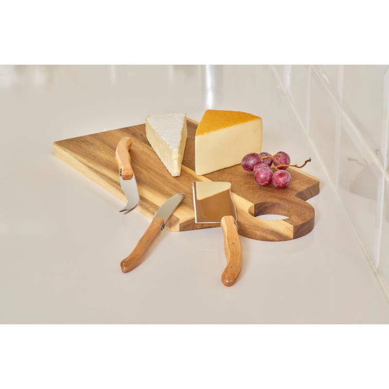 Súprava nožov Evelisse, hnedá Súprava nožov Evelisse, hnedá