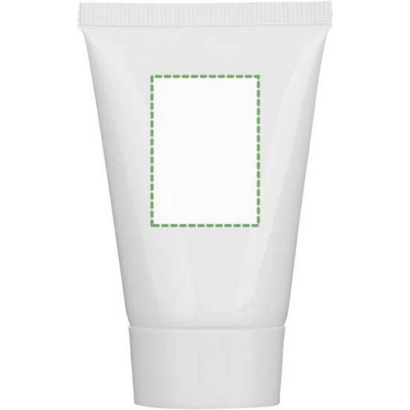 PE opaľovací krém Maelis, biela PE opaľovací krém Maelis, biela