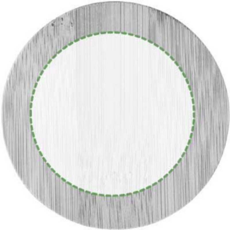 Skleněná svíčka Riven, černá Skleněná svíčka Riven, černá