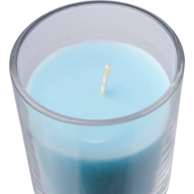 Skleněná svíčka Riven, černá Skleněná svíčka Riven, černá