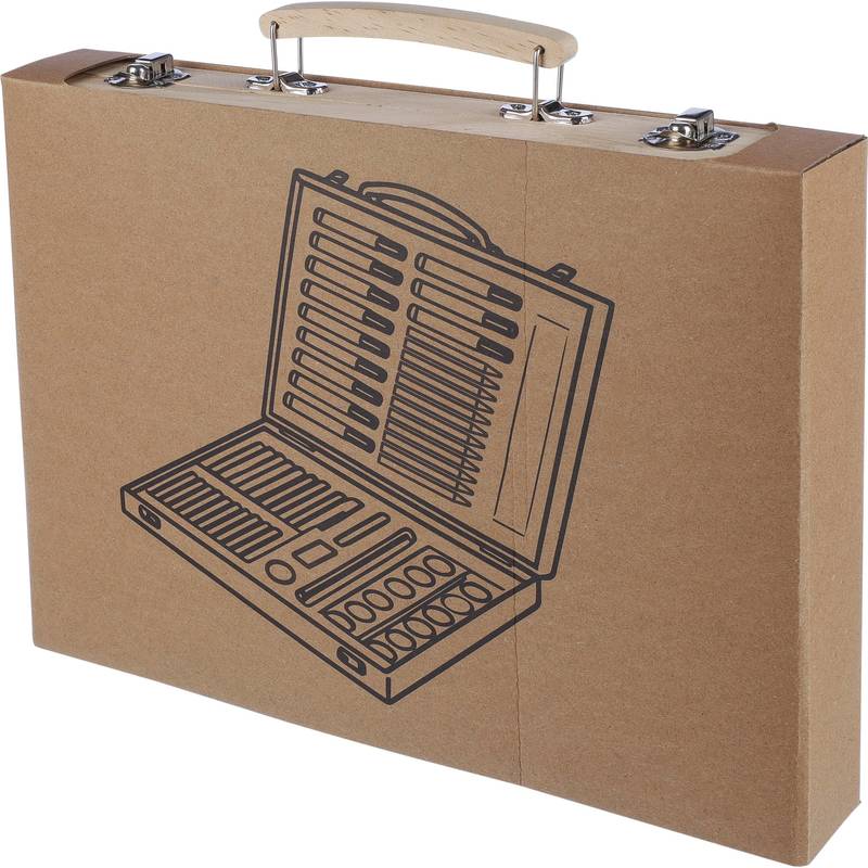 Sada na kreslení Thessaly, hnědá Sada na kreslení Thessaly, hnědá