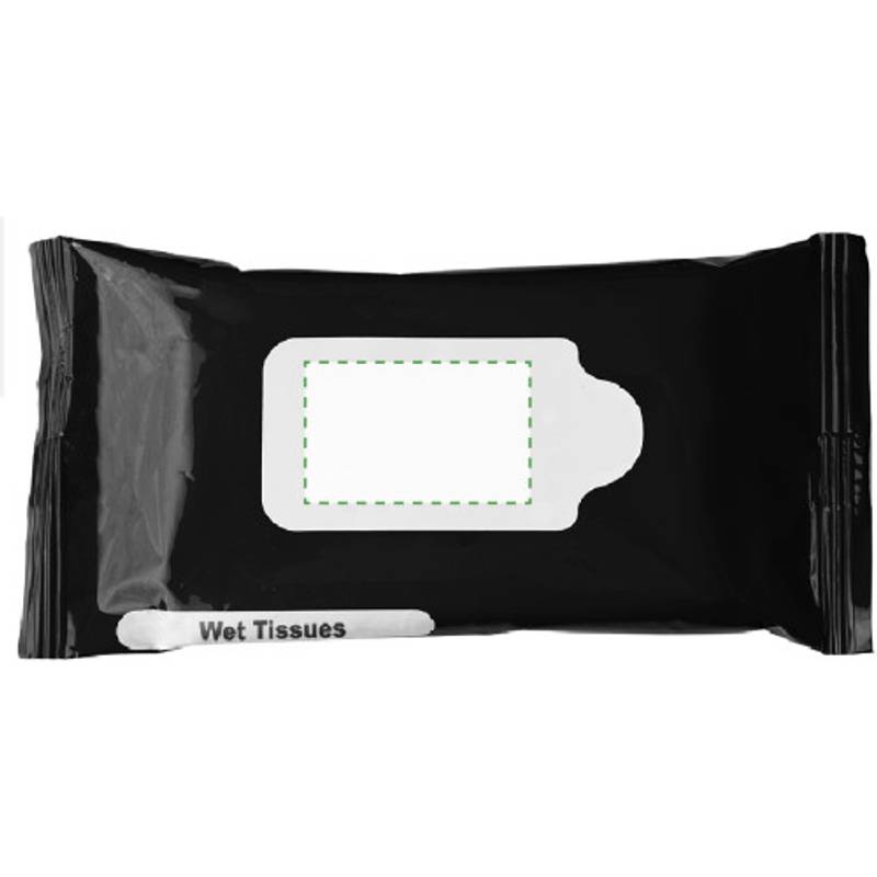 HALDIR Vlhčené obrúsky v uzatvárateľnom obale, 10ks,, biela HALDIR Vlhčené obrúsky v uzatvárateľnom obale, 10ks,, biela