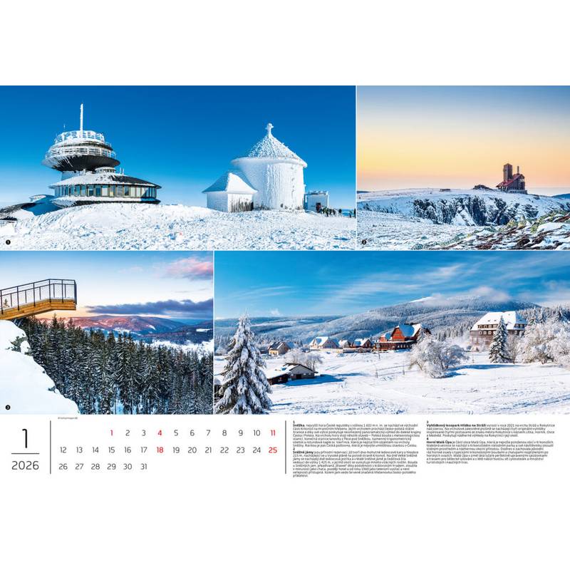 Kalendář Putování po Česku, 2026 Kalendář Putování po Česku, 2026