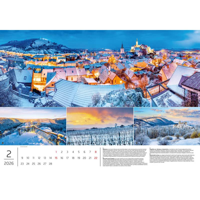 Kalendář Putování po Česku, 2026 Kalendář Putování po Česku, 2026