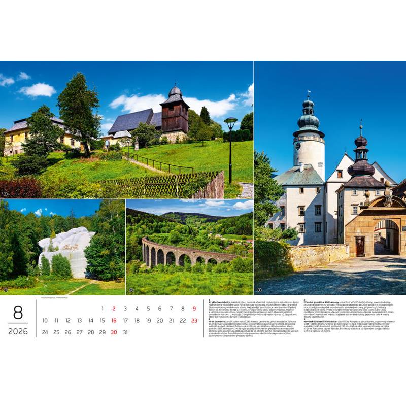 Kalendář Putování po Česku, 2026 Kalendář Putování po Česku, 2026