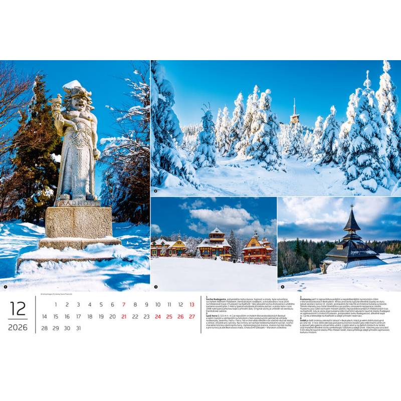 Kalendář Putování po Česku, 2026 Kalendář Putování po Česku, 2026