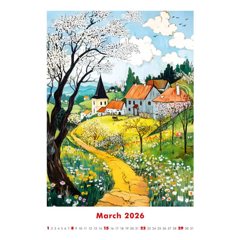 Kalendář Art Naive, 2026 Kalendář Art Naive, 2026